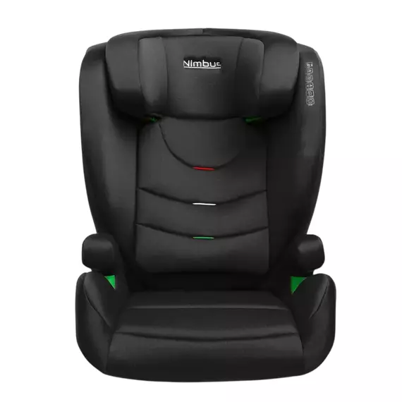 Scaun auto Caretero Nimbus, Grupa 2/3 (15-36 kg), Negru, 4 image