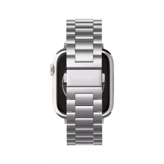 Curea pentru ceas Spigen Modern Fit, Oţel inoxidabil, Argintiu, 6 image