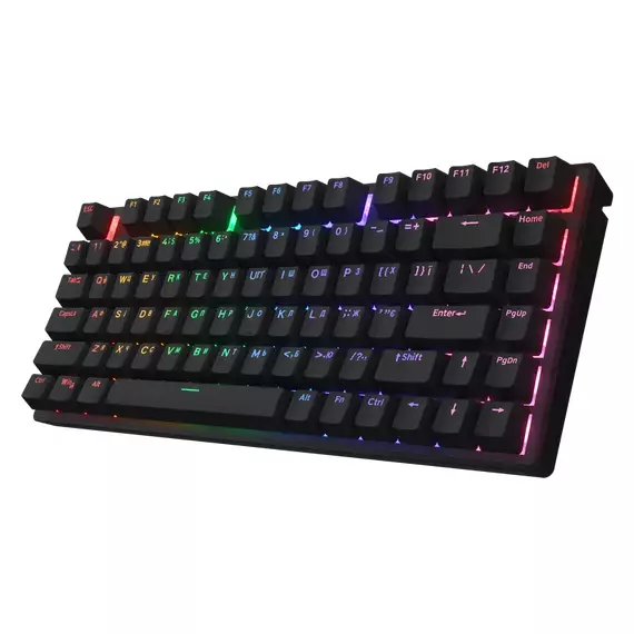 Tastatură HATOR Icefall Mecha TKL, Fără fir, Negru, 6 image