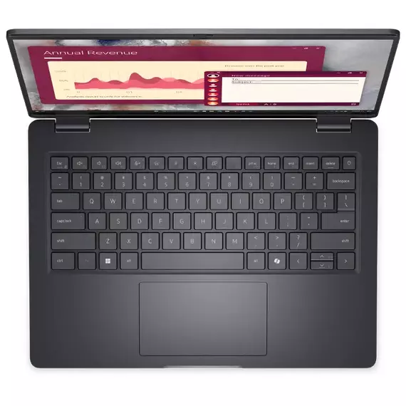 Laptop Business 14" DELL Pro 14 PC14250, Magnetite, Intel Core 5 120U, 16GB/512GB, Linux Ubuntu, 2 image