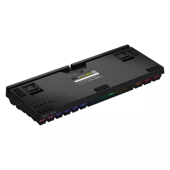 Tastatură HATOR Icefall Mecha TKL, Fără fir, Negru, 3 image