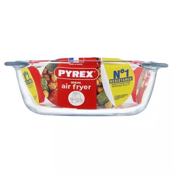 Tava de copt Pyrex 207B100, Transparent, 6 image