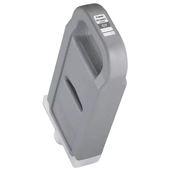 Cartuș de cerneală Canon PFI-706GY, Grey, 700ml, Gri, 2 image