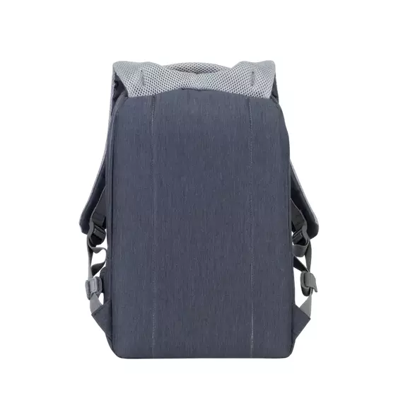 Rucsac pentru Laptop RivaCase Prater, 15.6", Poliester, Gri închis, 6 image