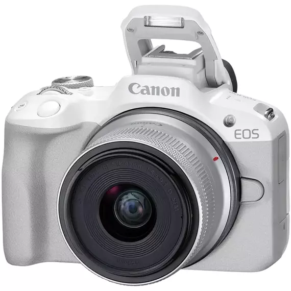 Aparat Foto Mirrorless Canon EOS R50 & RF-S 18-45mm f/4.5-6.3 IS STM KIT, 2 image