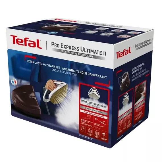 Fier de călcat cu generator de abur Tefal GV9721E0, 3000W, Vinus, 5 image
