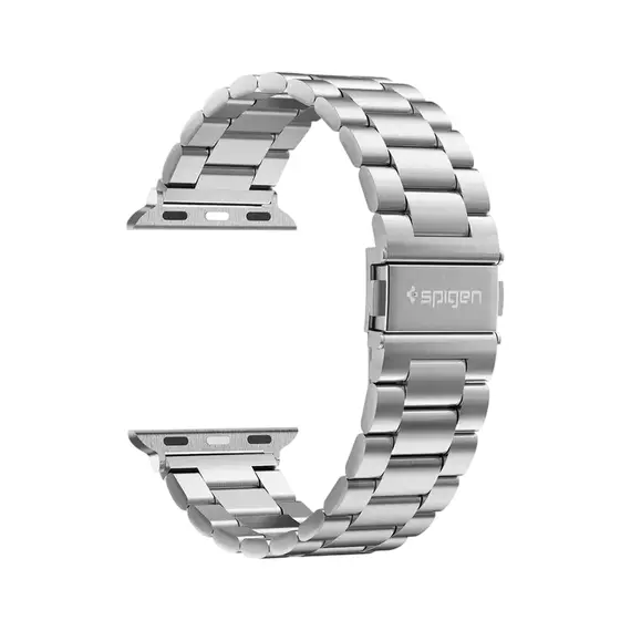 Curea pentru ceas Spigen Modern Fit, Oţel inoxidabil, Argintiu, 4 image