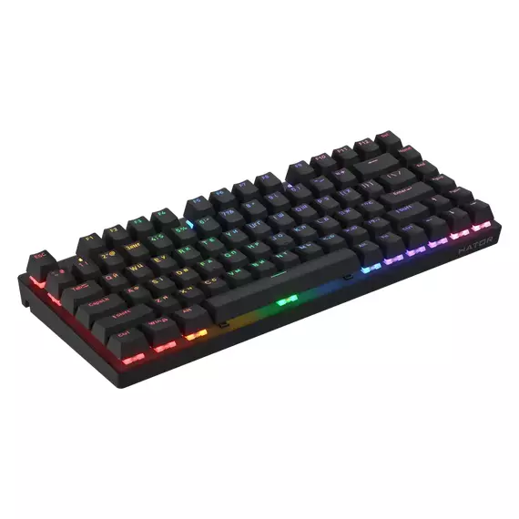 Tastatură HATOR Icefall Mecha TKL, Fără fir, Negru, 4 image
