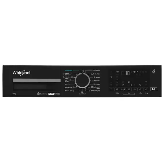 Mașină de spălat Whirlpool WPM 27W ADS EE, 12kg, Alb, 6 image