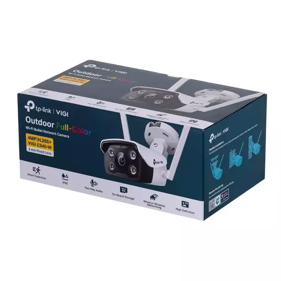 Camera de supraveghere IP TP-LINK VIGI C340-W (4mm), Alb, 6 image