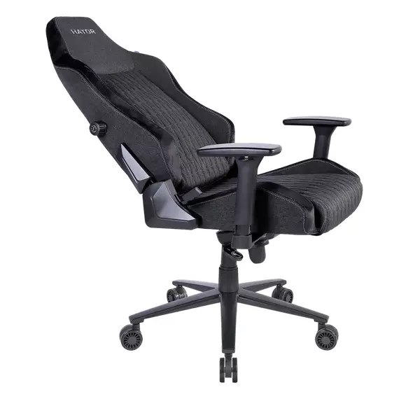 Scaun Gaming HATOR Ironsky Fabric, Țesătură, PU Piele, Negru, 6 image