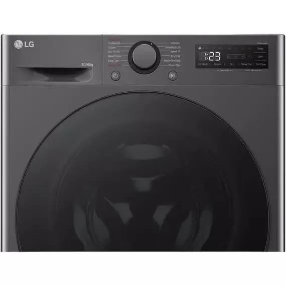 Mașină de spălat cu uscător LG F4DR510S2M, 10kg, Gri, 4 image