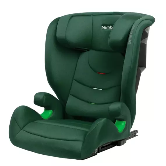 Scaun auto Caretero Nimbus, Grupa 2/3 (15-36 kg), Verde inchis, 8 image