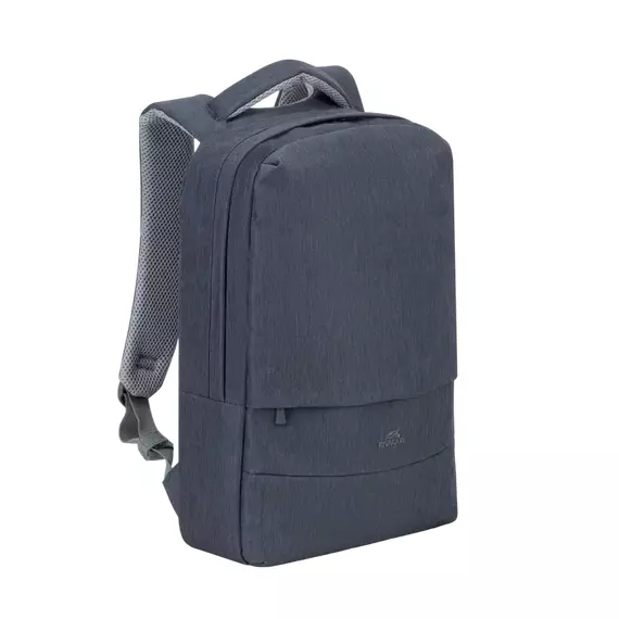 Rucsac pentru Laptop RivaCase Prater, 15.6", Poliester, Gri închis, 8 image