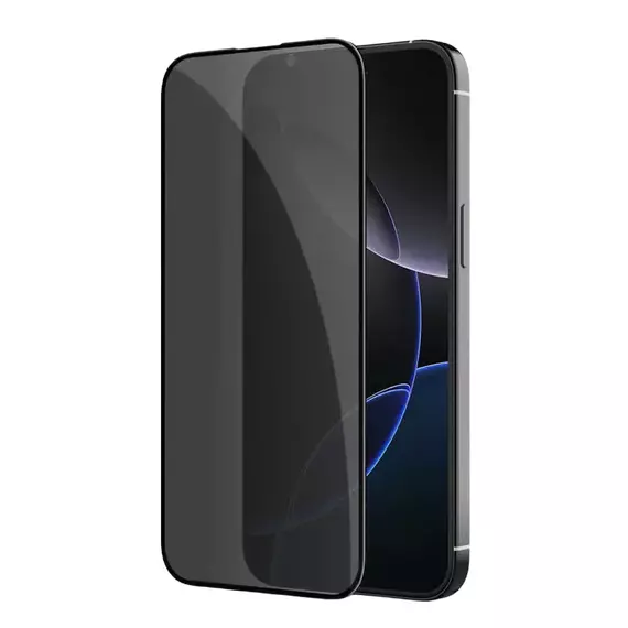 Sticlă de protecție Nillkin iPhone 16 Guardian Full Privacy, Negru, 3 image