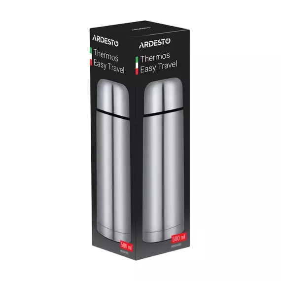 Termos Ardesto AR2650TBS, 0,5L, Argintiu, 4 image