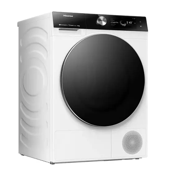 Uscător de rufe Hisense DH7S107BW, 10kg, Alb, 8 image