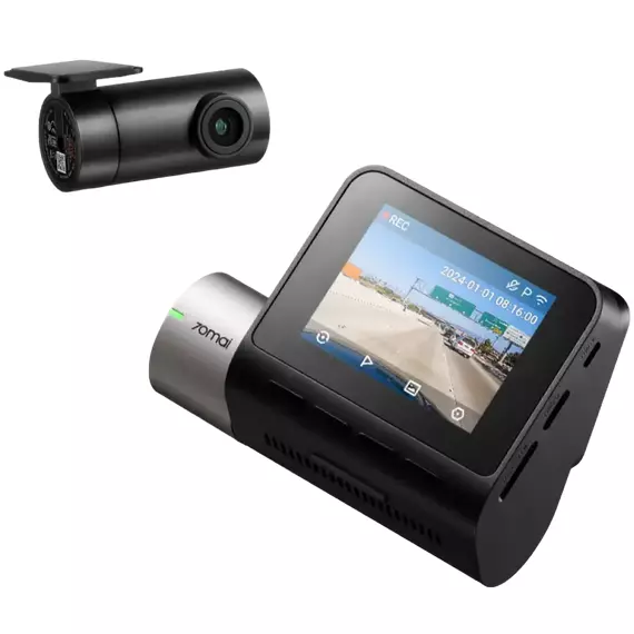 Set Dash Cam față și spate 70mai A510 + RC11, Negru, 3 image