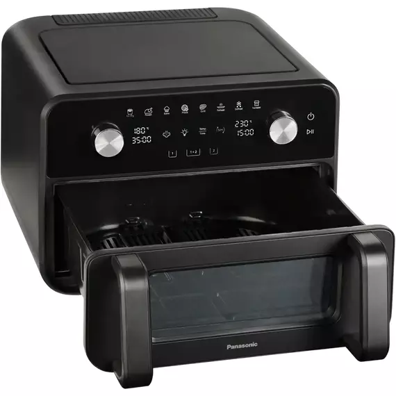 Friteuză cu aer cald Panasonic Flex NF-BC1000KXE, Negru, 6 image
