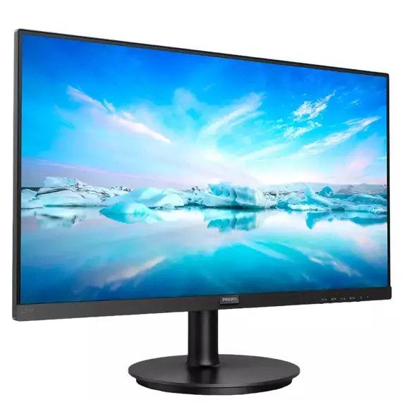 21,5" Monitor PHILIPS 221V8, VA 1920x1080 FHD, Negru, 4 image
