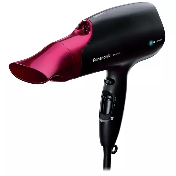 Uscător de păr Panasonic EH-NA65-K865, 2000 W, Negru | Roz, 4 image