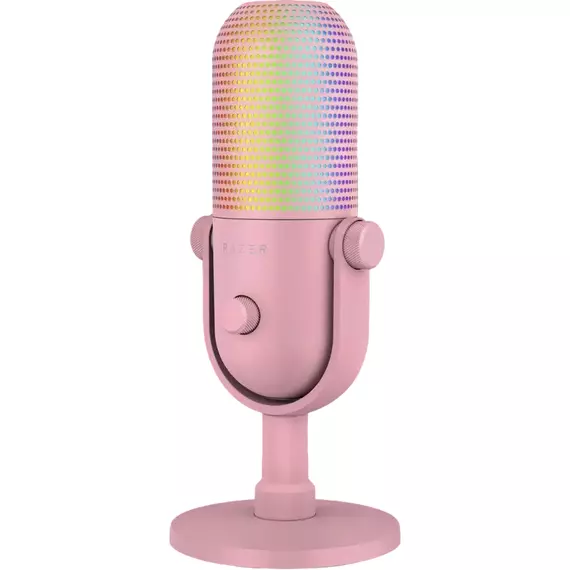 Microfon Gaming Razer Seiren V3 Chroma, Cu fir, Quartz, 3 image