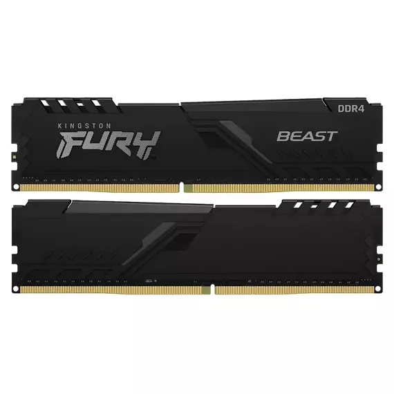 Memorie RAM Kingston FURY Beast, DDR4 SDRAM, 3600 MHz, 32GB, KF436C18BBK2/32, 2 image