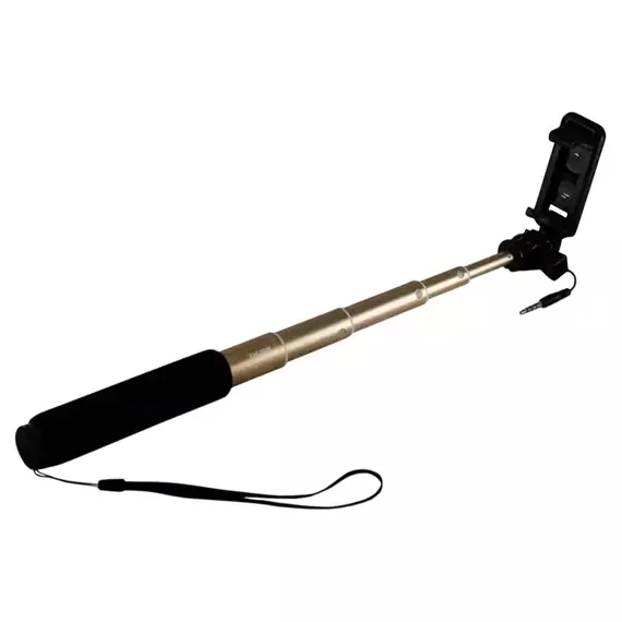 Selfie Stick Remax P5, Auriu, 4 image