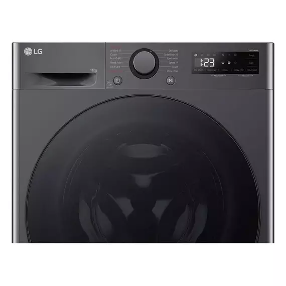 Mașină de spălat LG F4WR511S2M, 11kg, Negru, 7 image