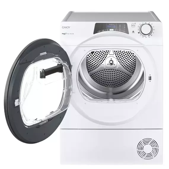 Uscător de rufe Candy H8A2TRE-S, 8kg, Alb, 6 image