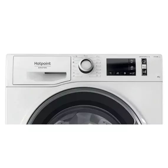 Mașină de spălat Hotpoint-Ariston NM11 847 WS A EU, 8kg, Alb, 5 image