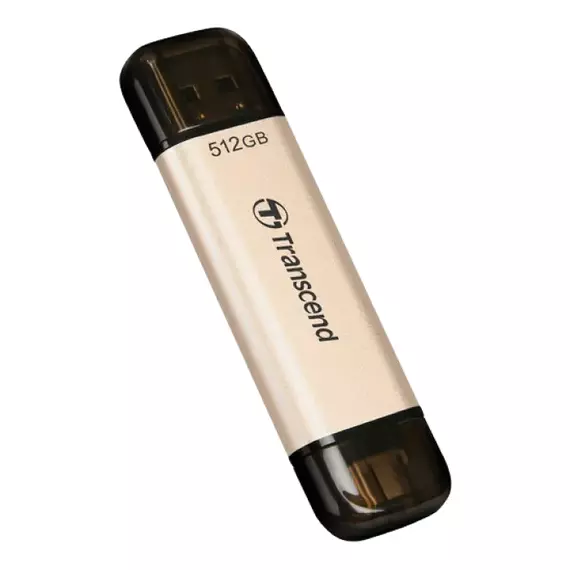 Memorie USB Transcend JetFlash 930C, 512GB, Auriu, 5 image