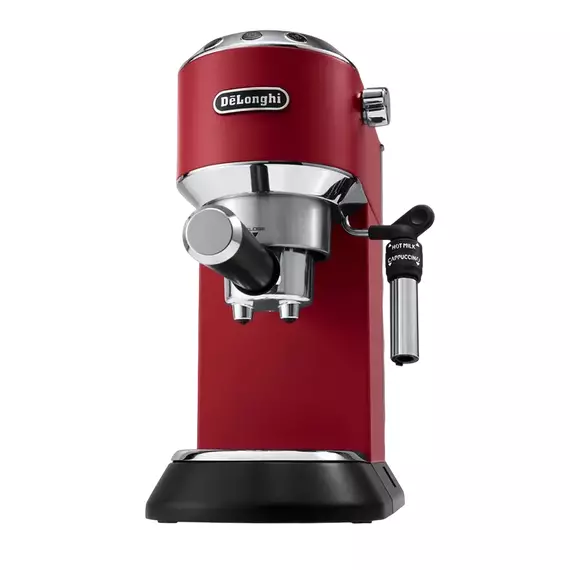 Cafetiera manuala DeLonghi Dedica Pump Espresso, 1300W, Roșu, 5 image
