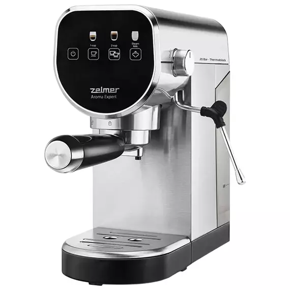 Cafetiera manuala Zelmer ZCM7300, 1360W, Oțel inoxidabil, 2 image