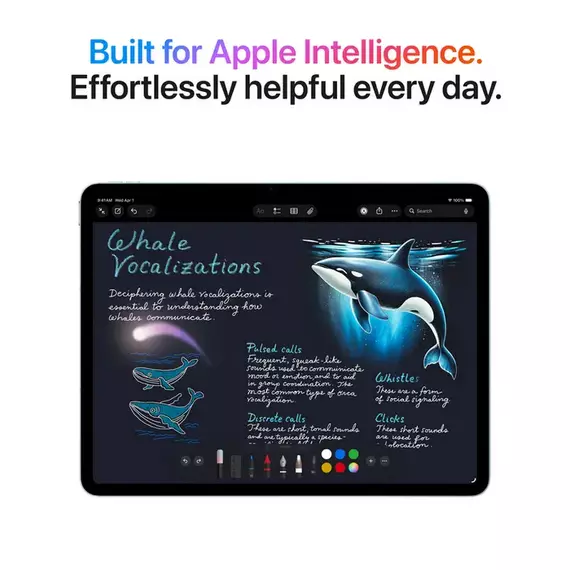 Tabletă Apple iPad Air 11 (2026), Wi-Fi + 5G, 12GB/128GB, Albastru, 4 image