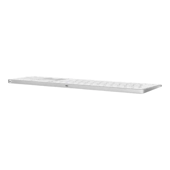 Tastatură Apple Magic Keyboard with Touch ID and Numeric Keypad A3119 USB-C, Fără fir, Alb, 5 image