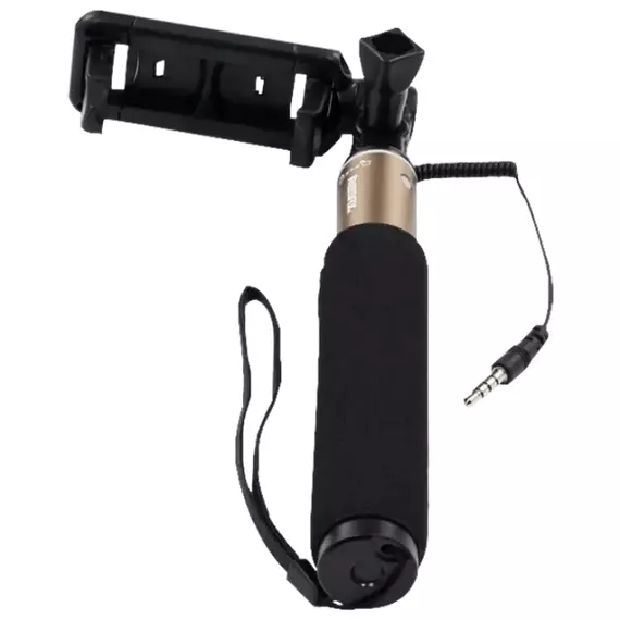 Selfie Stick Remax P5, Auriu, 3 image