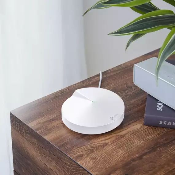 Whole-Home Mesh Dual Band Wi-Fi AC System TP-LINK, "Deco M5(1-pack)", 1300Mbps, MU-MIMO, Gbit, BT, 6 image