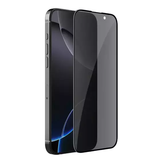 Sticlă de protecție Nillkin iPhone 16 Guardian Full Privacy, Negru, 2 image