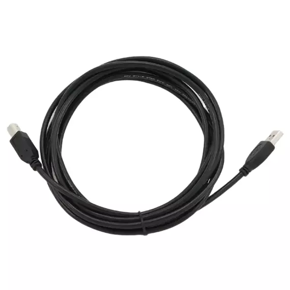 Cablu de comunicație Cablexpert CCP-USB2-AMBM-10, USB Type-A/USB Type-B, 3m, Negru, 2 image
