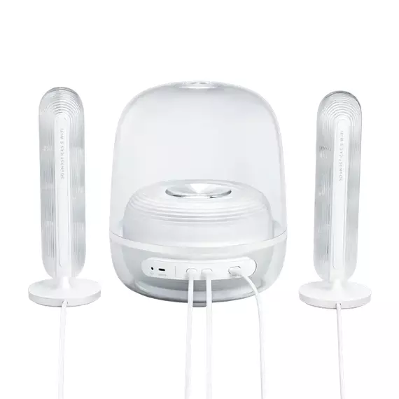 Sistem audio 2.1 CH Harman Kardon Kardon SoundSticks 5 Wi-Fi, Alb, 4 image