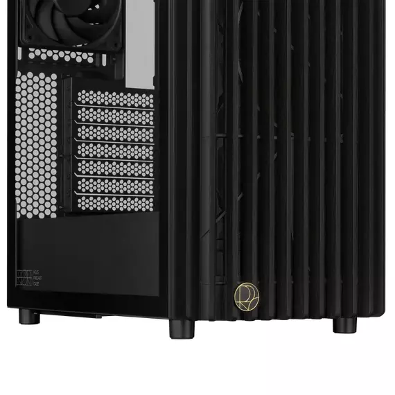 Carcasă PC ASUS ProArt PA401 Wood TG, Midi-Tower, Fără PSU, Negru, 5 image