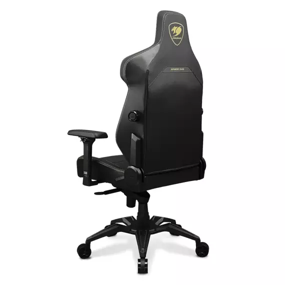 Scaun Gaming Cougar ARMOR EVO, PVC Piele, Negru/Auriu, 4 image