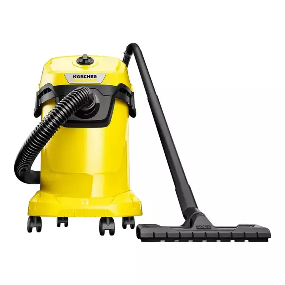 Aspirator Karcher WD 3 V-17/4/20 + Duza auto WD, Galben, 2 image
