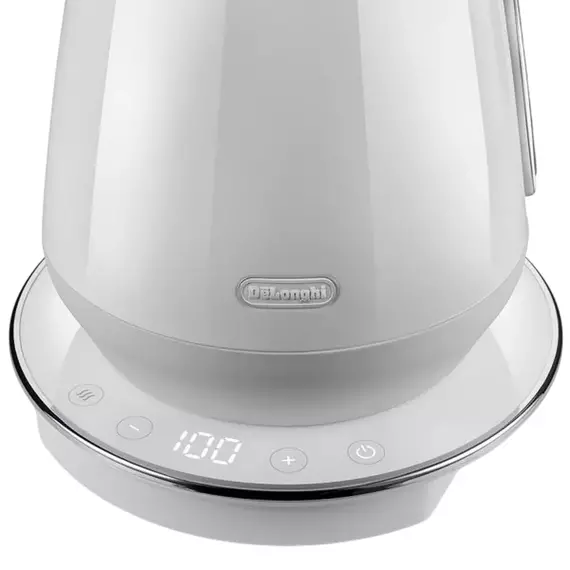 Fierbător electric DeLonghi KBY 2011 W, Alb, 4 image