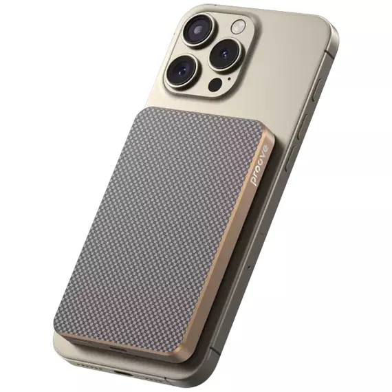 Acumulator extern Proove Carbon Slim 20W, 5000mAh, Auriu, 3 image