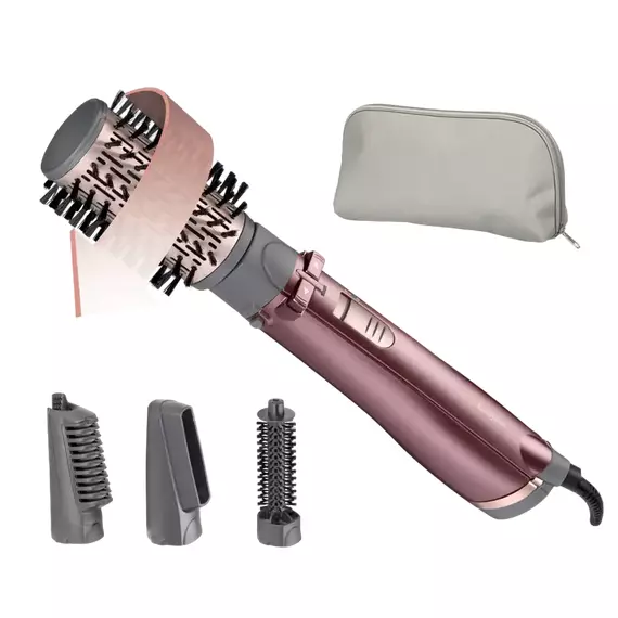 Uscător de păr-perie BaByliss Beliss Big Hair AS960E, 1000 W, Roz, 6 image