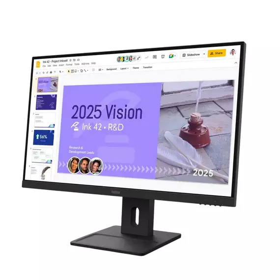 27" LENOVO ThinkVision E27Q-40, Black, IPS 2560x1440, 8 image