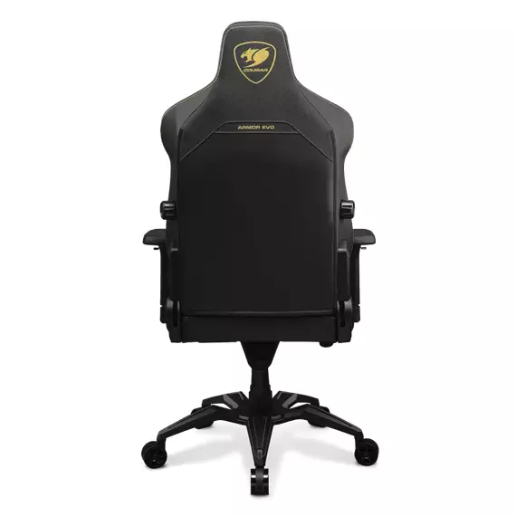 Scaun Gaming Cougar ARMOR EVO, PVC Piele, Negru/Auriu, 2 image