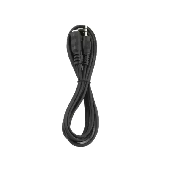 Cablu audio Cablexpert CCA-423-2M, 3.5mm 3-pin (F) - 3.5mm 3-pin (M), 2m, Negru, 2 image